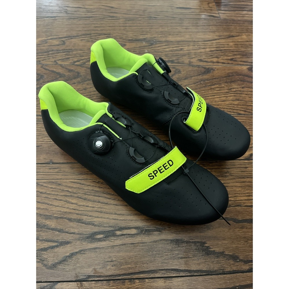 Speed Road Cycling Shoes Mens Breathable Bicycle Sneakers sz 44 NEW